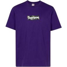 Supreme Magliette Supreme Box Logo Tee - Purple