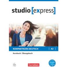 Libros de Estudio studio express A2 - Kurs- und Übungsbuch mit Audios online (Tapa blanda, 2017)