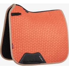 L Pads LeMieux Horsehealth Suede Dressage Square Saddlepad Apricot