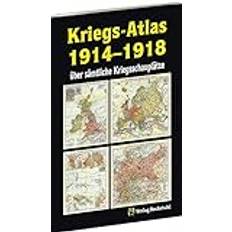KRIEGS-ATLAS 1914-1918 - über sämtliche Kriegsschauplätze (Hardcover, 2018)