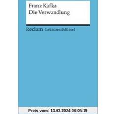 Livres Die Verwandlung. Lektüreschlüssel für Schüler (Paperback, 2004)