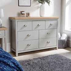 Best Chest of Drawers Home Source Avon Grey Chest of Drawer 111.7x80cm