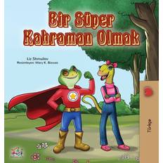 Tyrkiske Bøger Being a Superhero (Turkish Book for Kids) (Indbundet, 2020)