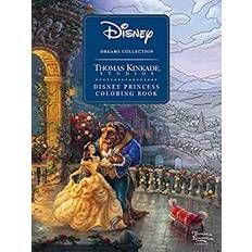 Libros Disney Dreams Collection Thomas Kinkade Studios Disney Princess Coloring Book (Tapa blanda, 2020)