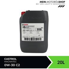 Bilvård & Fordonstillbehör Castrol Magnatec 0W-30 C2 20l Motorolja 20L