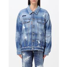 DSquared2 Dame Overtøj DSquared2 Jacket Woman colour Blue