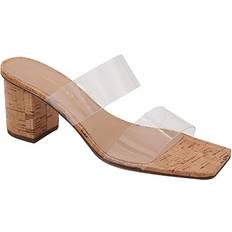 Nike Tiempo Slippers & Sandals André Assous Didi Square Toe Slip On High Heel Sandals - Women's