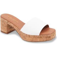 Platform Slides André Assous Cypress Slip On Platform High Heel Sandals - Women's