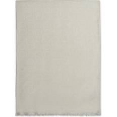 Calvin Klein Women Scarfs Calvin Klein Women's Monogram Scarf Eggshell