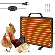 Hyqfsad Chicken Coop Heater 140W, Justerbara temperaturer Chicken