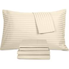 Bed Sheets FairField Square Collection Brookline Bed Sheet Natural