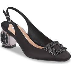 Laced Heels & Pumps Lady Couture Precious Pump Women's Black Pumps Slingback