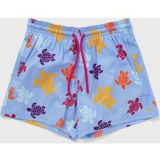 Vilebrequin Clothing Vilebrequin Moorise Tortues Print Swim Shorts - Blue Flora