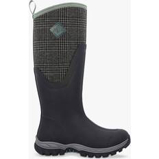 Women Rain Boots Muck Boot Arctic Sport II Tall Boots - Black/Plaid