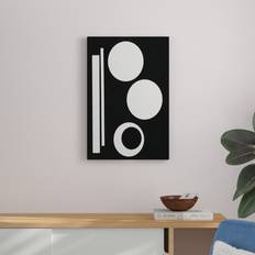 Zipcode Design IV - Canvas Graphic Print Framed Art