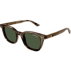 Montblanc Man Sunglasses - Brown/Green