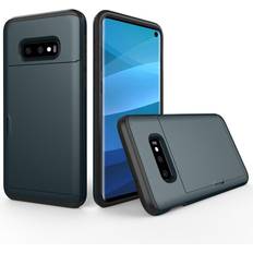 Samsung Galaxy S10e Korthållare hybrid fodral Mörkblå