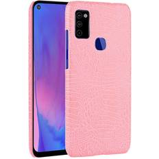 Samsung Galaxy A51 Mobilskal Samsung Croco Galaxy M51 skal Rosa