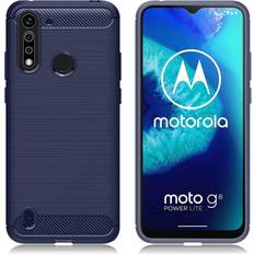 Motorola Carbon Flex G8 Power Lite skal Blå