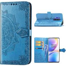 Oneplus 8 cover OnePlus Mandala 8 Pro Kotelot Sininen