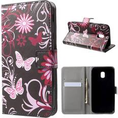 Butterfly and Flower Printed Case for Galaxy J3 (2017)