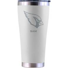 The Memory Company Arizona Cardinals Personalized 30oz. Laser White Tumbler