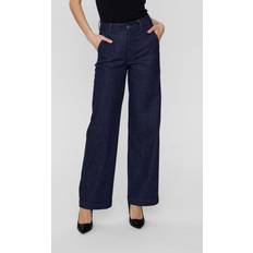 Nümph NUAMBER PANTS DARK BLUE Dark Blue Denim