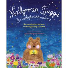 Natbjørnen Tjugga & kærlighedsblomsterne Emilie Melgaard Jacobsen 9788794008716