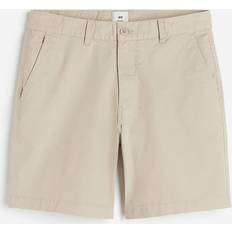 H&M Men Shorts H&M Men Beige Regular Fit Chino shorts