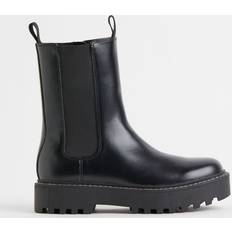 H&M Girls Black Chelsea boots