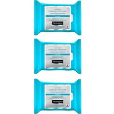 Makeup Removers Neutrogena Makeup Remover Cleansing Towelettes, Daily Face Wipes to Remove Dirt, Oil, Makeup & Waterproof Mascara, 25 ct. Pack of 3