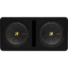 Kicker Boat & Car Speakers Kicker CompC Dual Enclosure