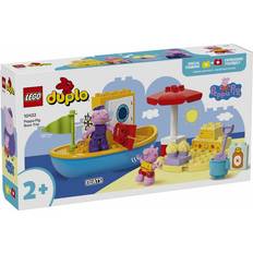 Peppa Pig Building Games LEGO Duplo Peppa Pig Greta Gris Boat Trip 10432