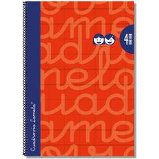 Red Notepads Lamela Red Quarto 5 Pieces