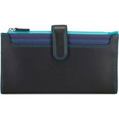 Mywalit Geldbörsen Mywalit Unisex Continental Wallet Brieftasche, Schwarz/Pace