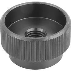 Kipp Byggematerialer Kipp Riflet møtrik D: M5 D1: oxideret