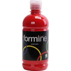 Temperafärg Matt 500 ml Röd