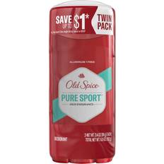 Old Spice Aluminum Free Deodorant for Men High Endurance Pure Twin Pack