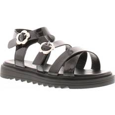 Miss Riot Girls Sandals Strappy Older Petal black Black