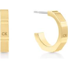 Calvin Klein Earrings Essential Shapes Gold One