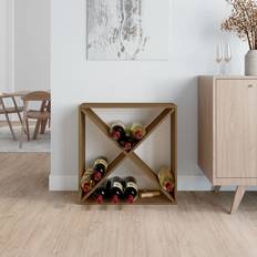 Brown Wine Racks ModernMoments 4 Fl. Weinregal