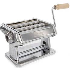 Chrome Pasta Makers CucinaPro Pasta Maker Machine Imperia- Heavy Duty, Italy Steel Construction Fresh Authentic Italian