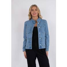 Neo Noir Outerwear Neo Noir Denim Jackets, female, Blue, Denim Jacket