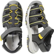 Lace Up Sandals Children's Shoes Vertbaudet Jungen Outdoor-Sandalen grau