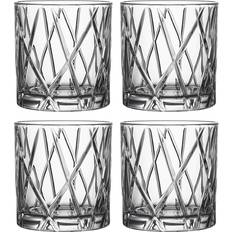 Orrefors Bicchieri da whisky Orrefors City DOF Bicchiere da whisky 33cl 4pcs