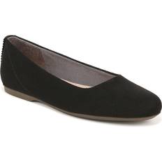 Dr. Scholl's Women's Wexley Flats Black/Black Microfiber