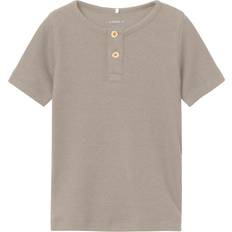 Kaschmir Kinderbekleidung Name It T-Shirt - Beige