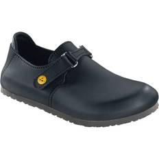 Læder - Sort Træsko Birkenstock Linz ESD Regular Fit Arbejdssko - Sort