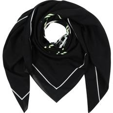 Calvin Klein Cotone Sciarpe Calvin Klein Foulard Monolo K60K611603 Nero