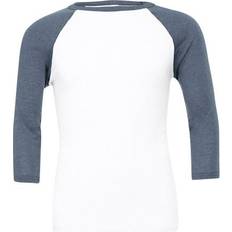 Triblend Sleeve Baseball T-Shirt Off White